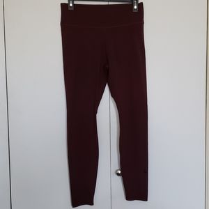 Burgundy Nike Leggings